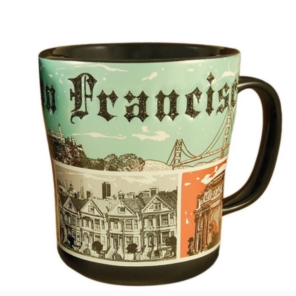 NWOT San Francisco Metallic Mug